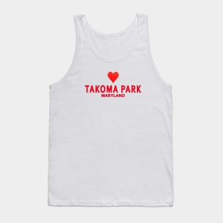 Takoma Park Maryland Tank Top